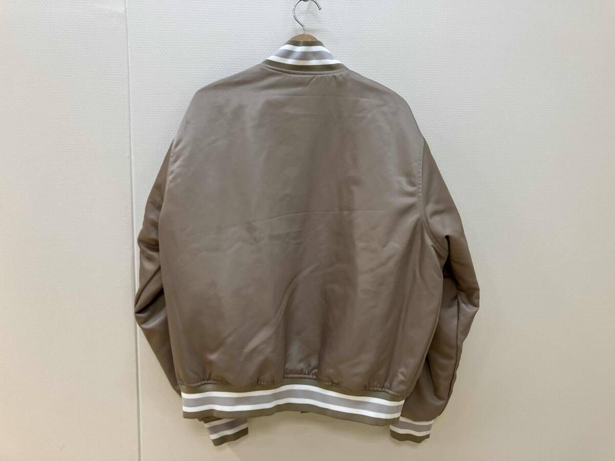 NIKE/ナイキ】 タグアウト サテンジャケット スタジャン ベージュXL