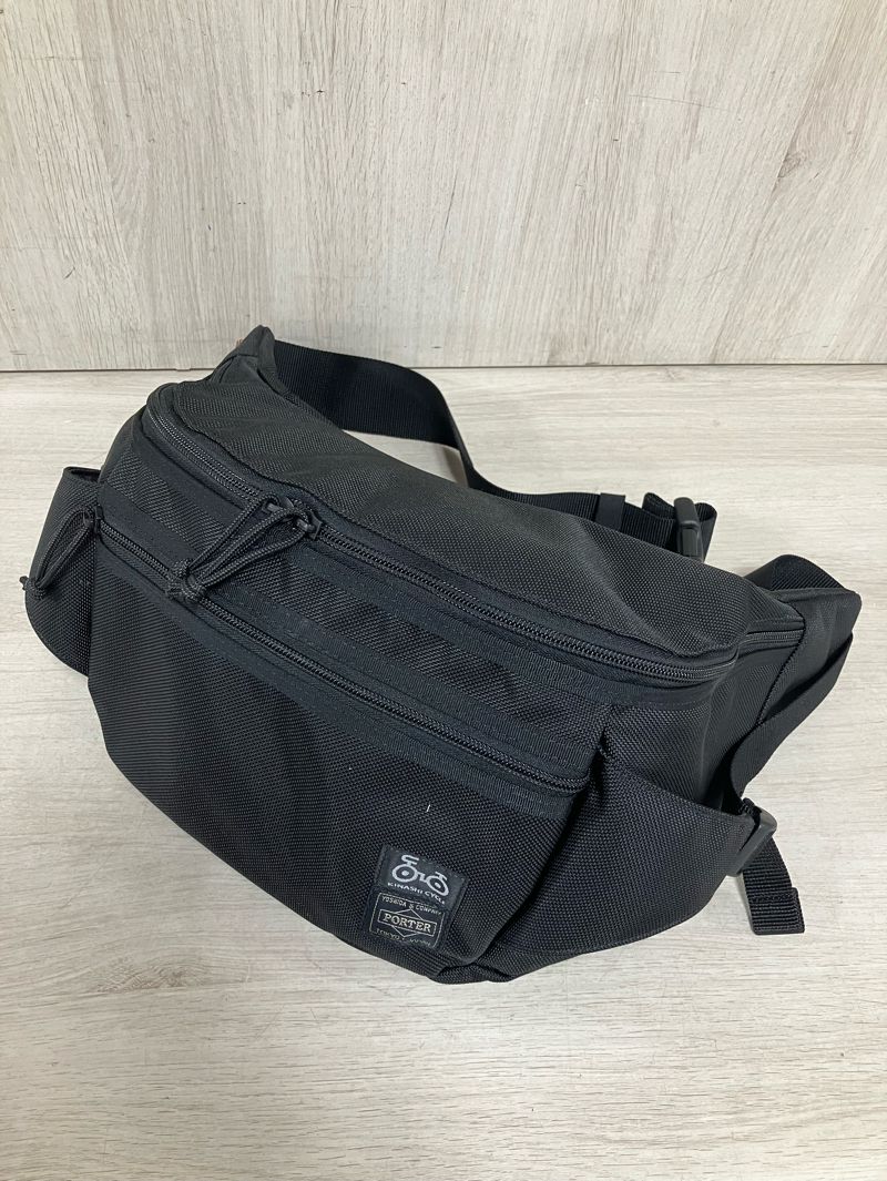 木梨サイクル/きなしサイクル/ボディバッグ/×PORTER/コラボボディ