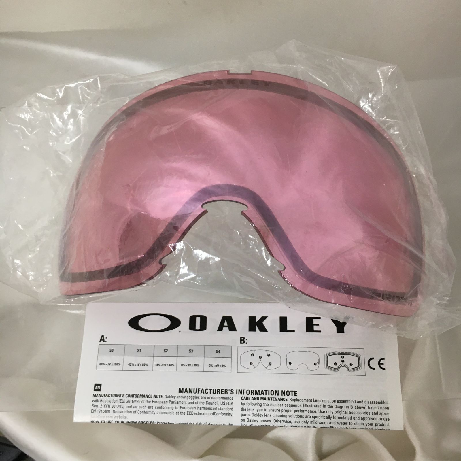 三沢店59-8-0116】* オークリー OAKLEY ゴーグル専用 交換レンズ
