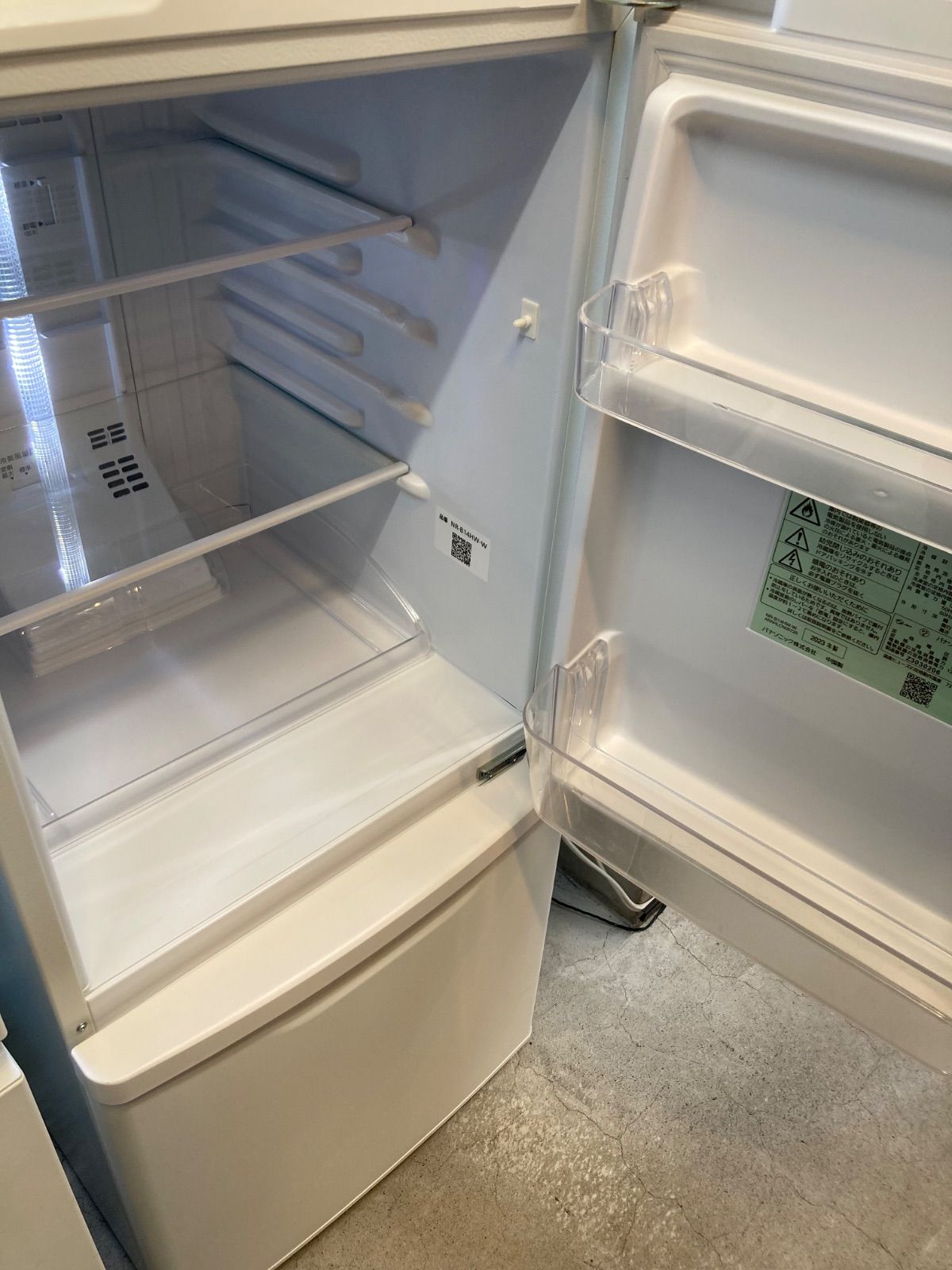 ◎Panasonic 冷蔵庫 138L 2023年製 NR-B14HW - メルカリ
