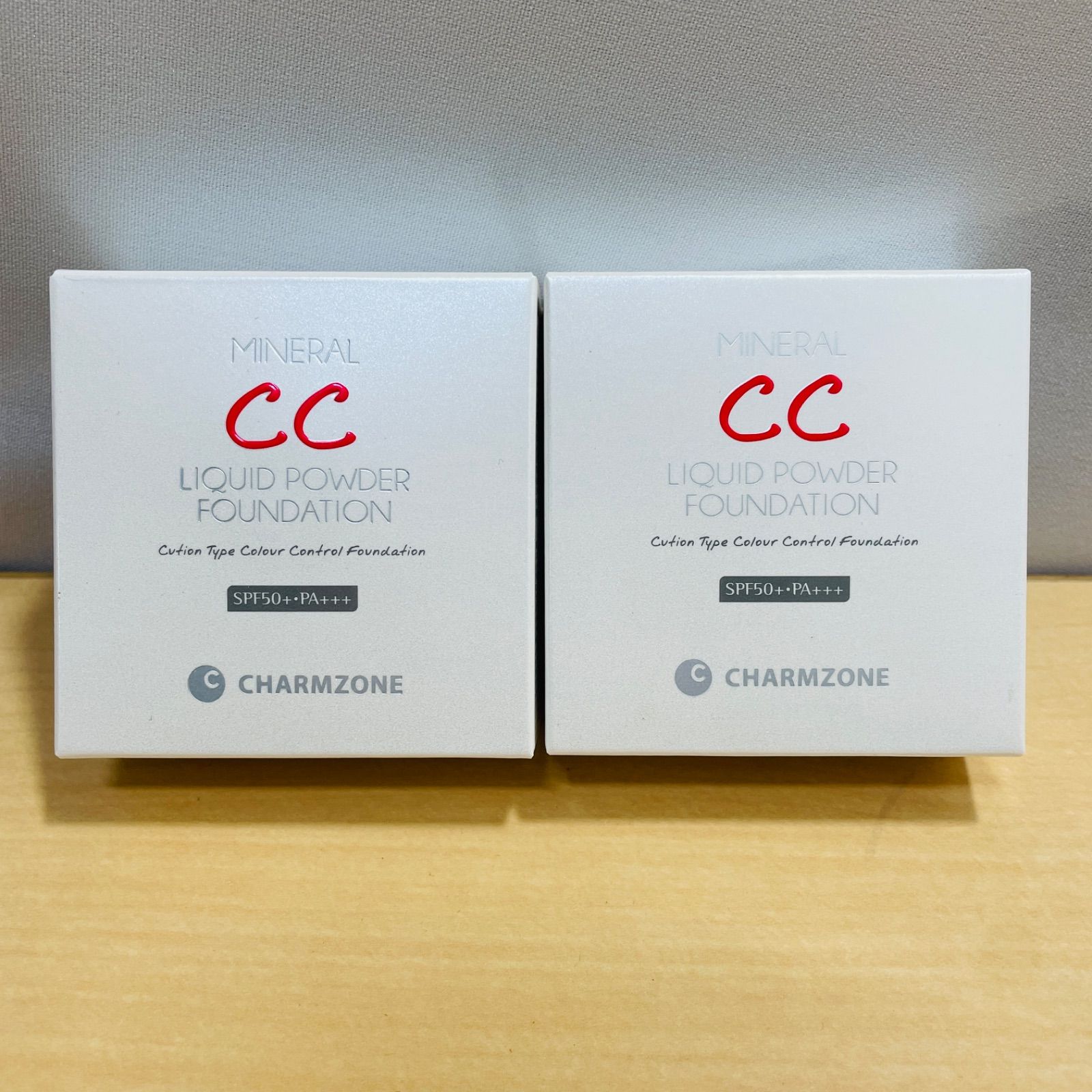 チャームゾーンミネラルCC リキッドパウダーファンデーション チャームゾーンミネラルCC リキッドパウダーファンデーション 2個