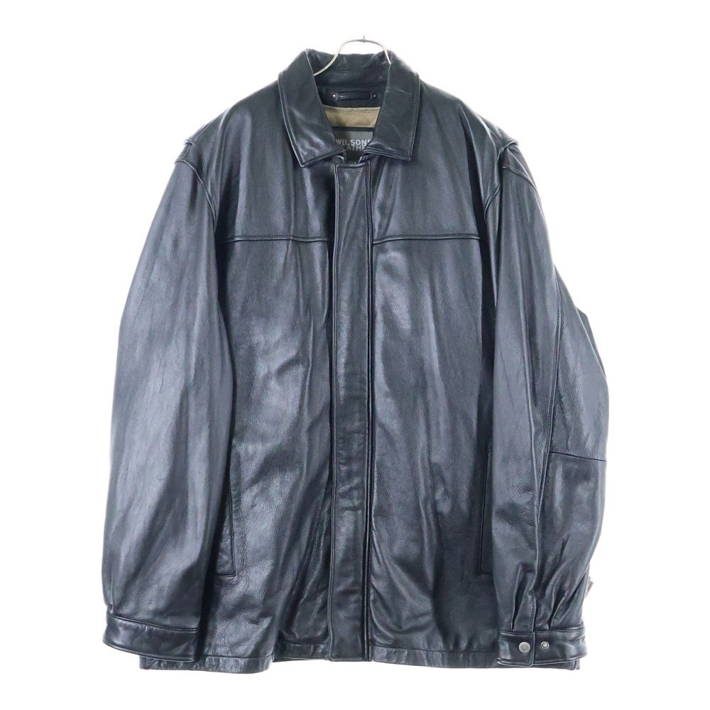WILSONS LEATHER ラムレザージャケット WILSONS LEATHER (ウィルソンズレザー) LEATHER ZIP UP JAKCET