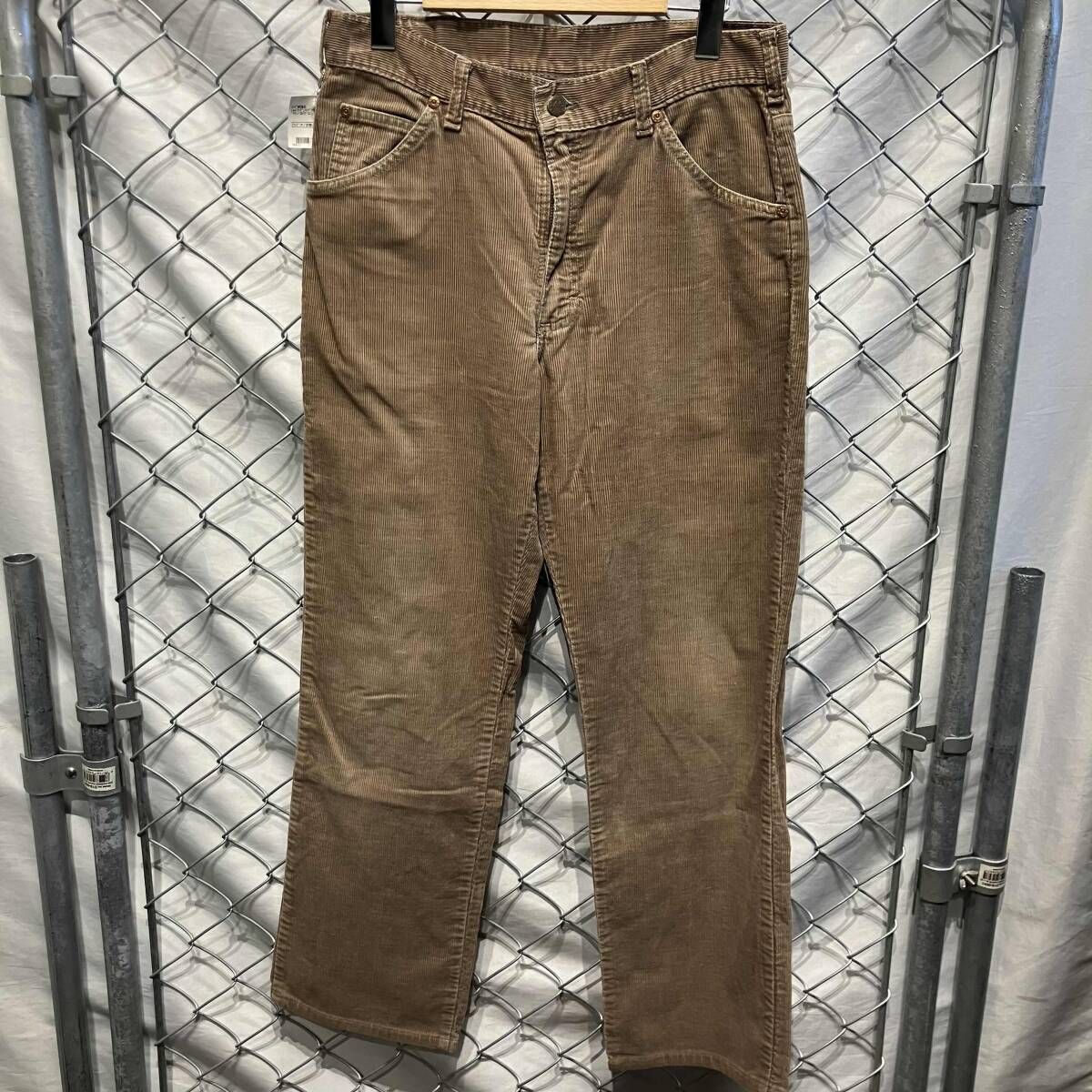 80s Lee コーデュロイパンツ アメリカンカジュアル 42 タロン 品タグ