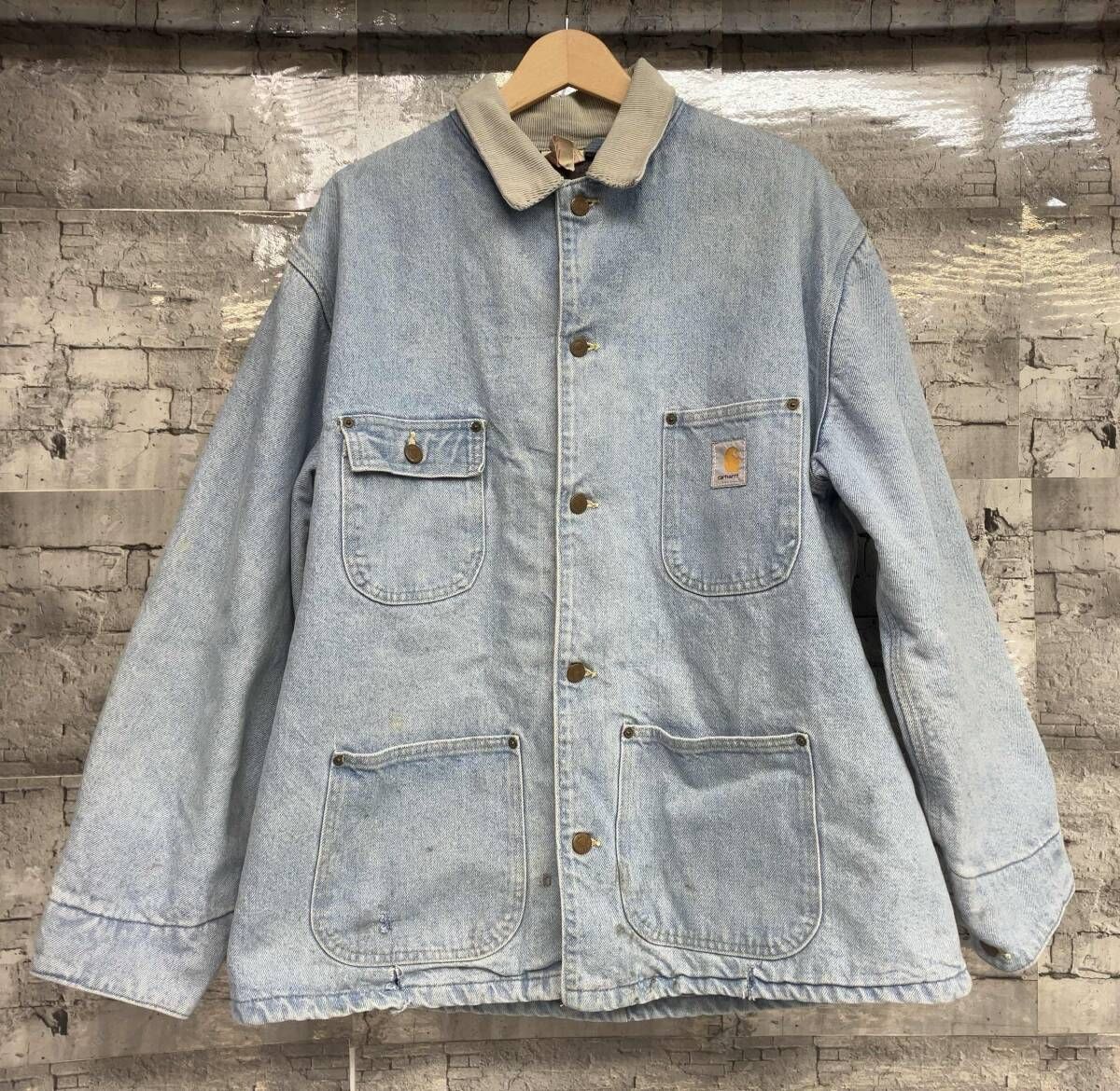Carhartt カーハート 80s デニムミシガンチョアコート サイズL - メルカリ