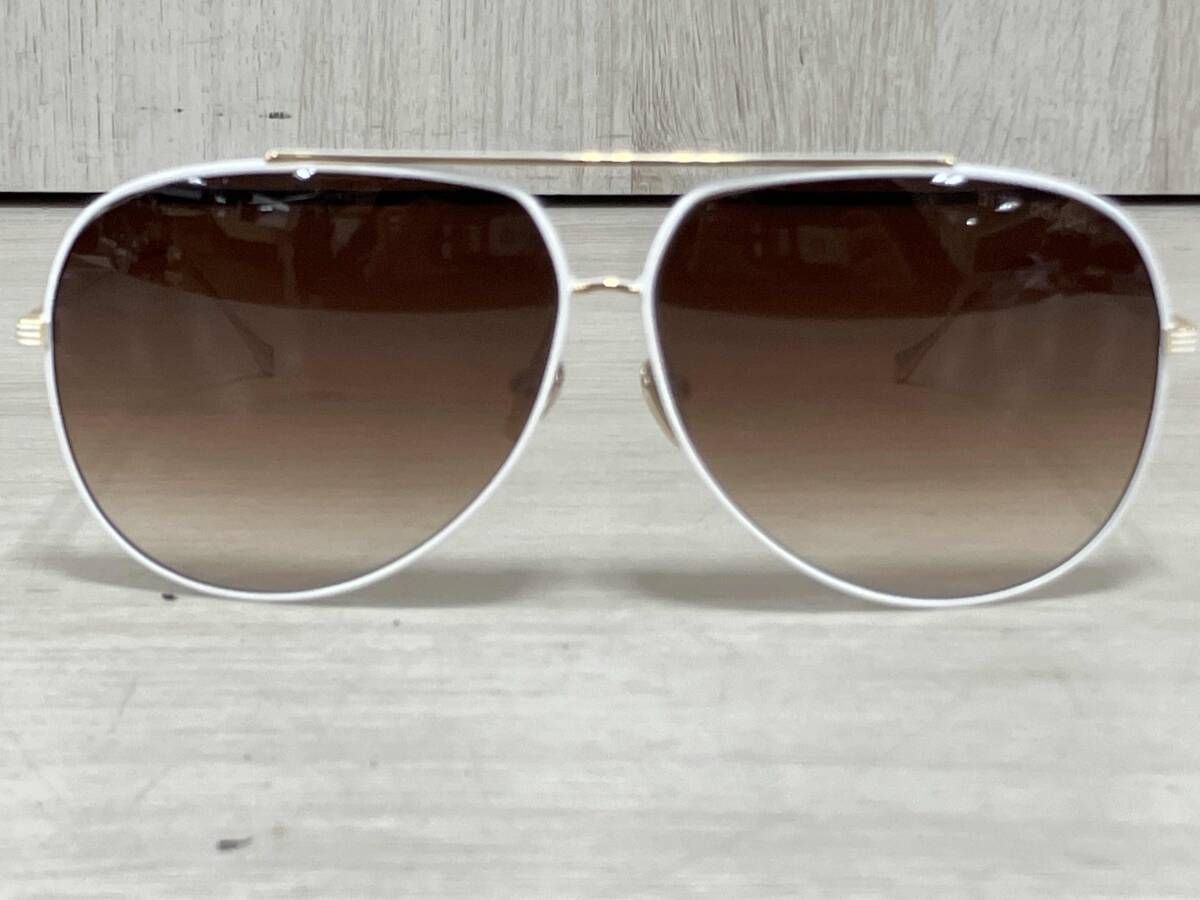 DITA/ディータ/サングラス/CONDOR/ホワイト×ゴールド/ダークブラウン