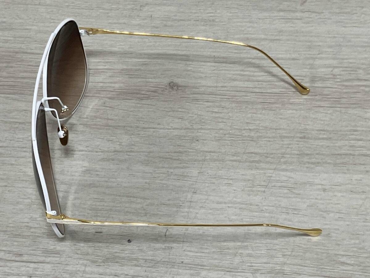 DITA CONDOR】美品！ サングラス ホワイト × ゴールド DITA CONDOR】美