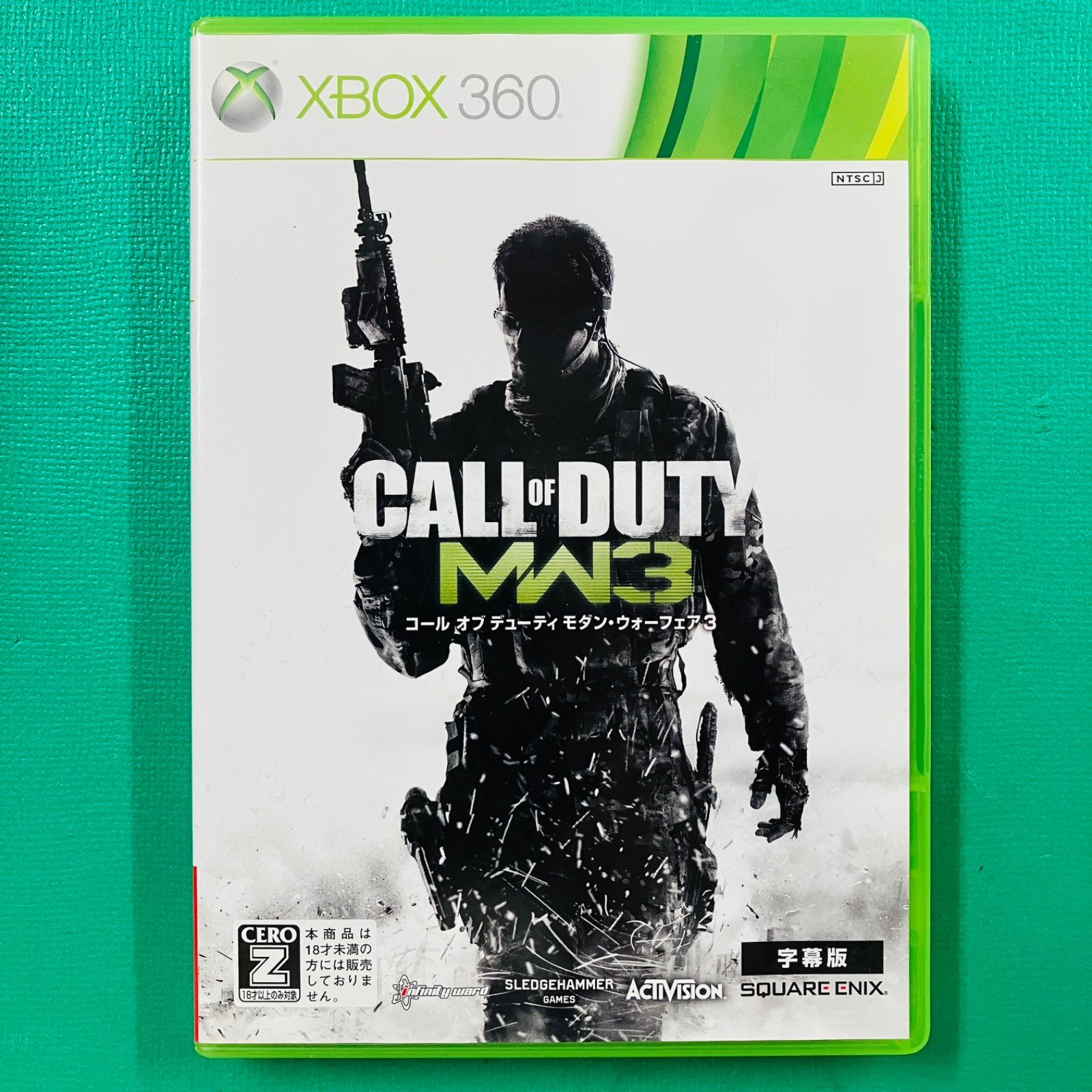 美品】XBOX360 コールオブデューティ COD モダンウォーフェア3 MW3