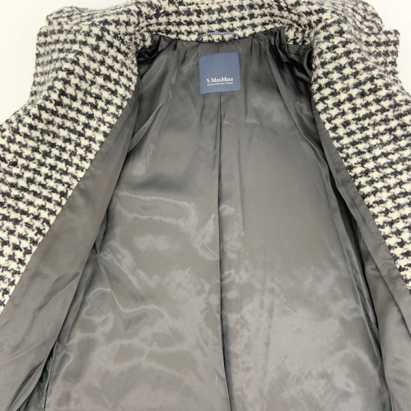 S Max Mara エス マックスマーラ 千鳥 チェスターコート ジャケット