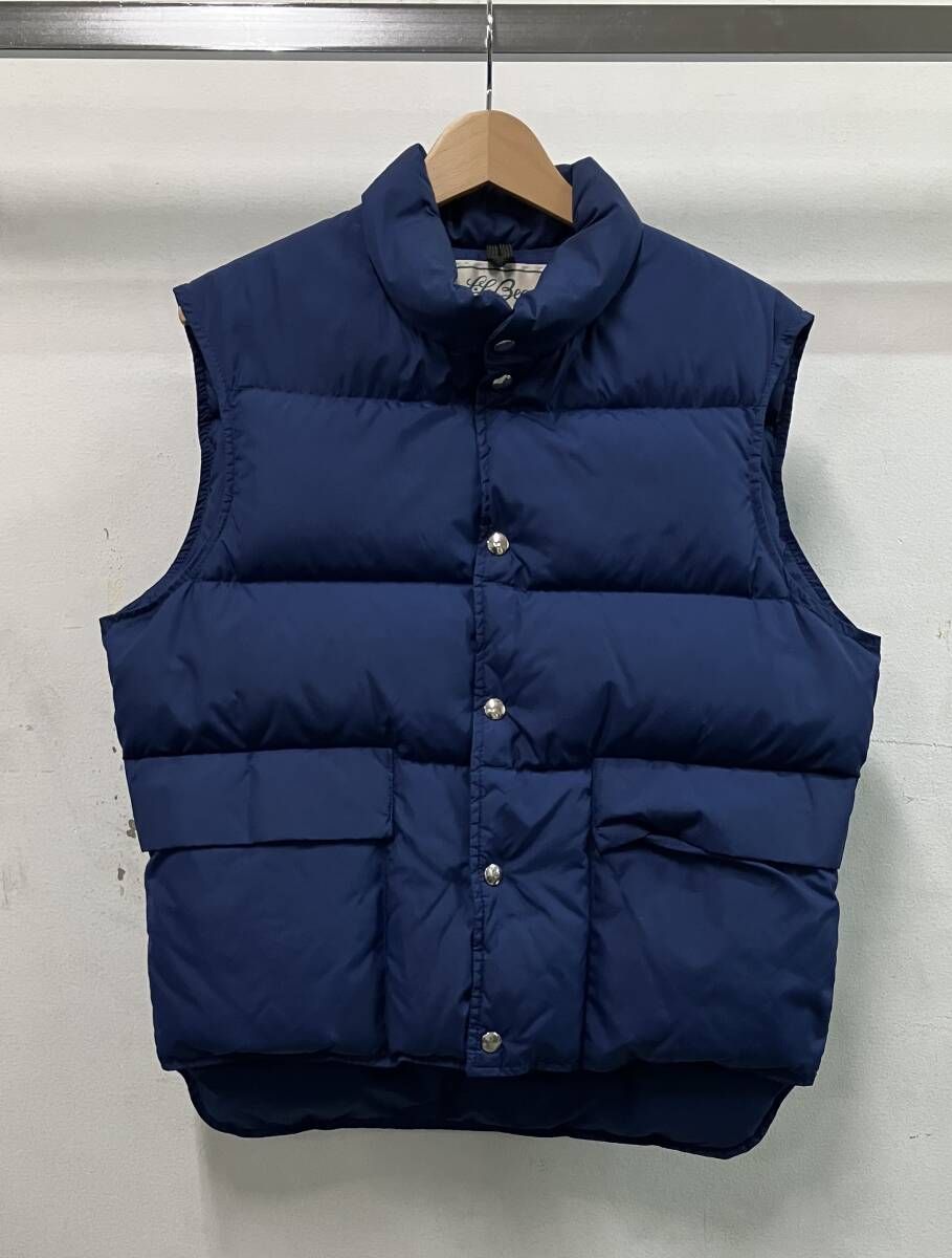 L.L.Bean エルエルビーン ダウンベスト 60S-70S 筆記体タグ 美品