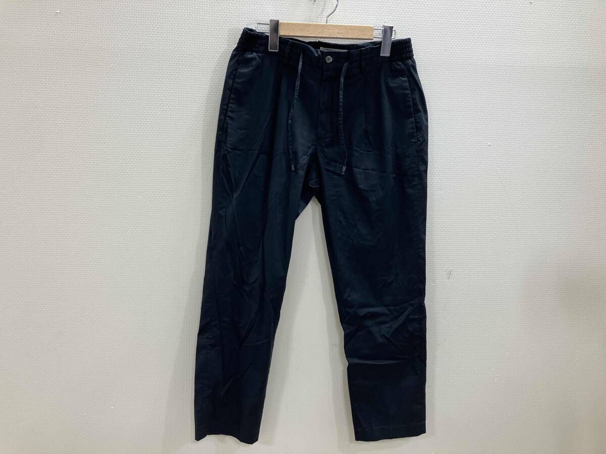 gIabsarchivio 綿混パンツ くるぶし丈パンツ 9分丈パンツ 黒 46 春