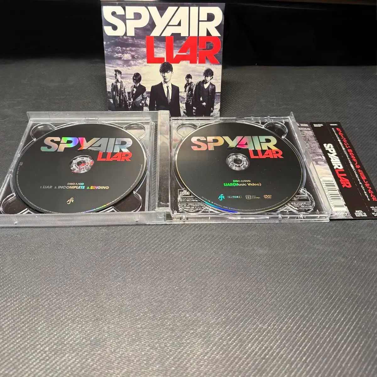 CD + DVD ） SPYAIR /スパイエイア LIAR ー 初回 - メルカリ