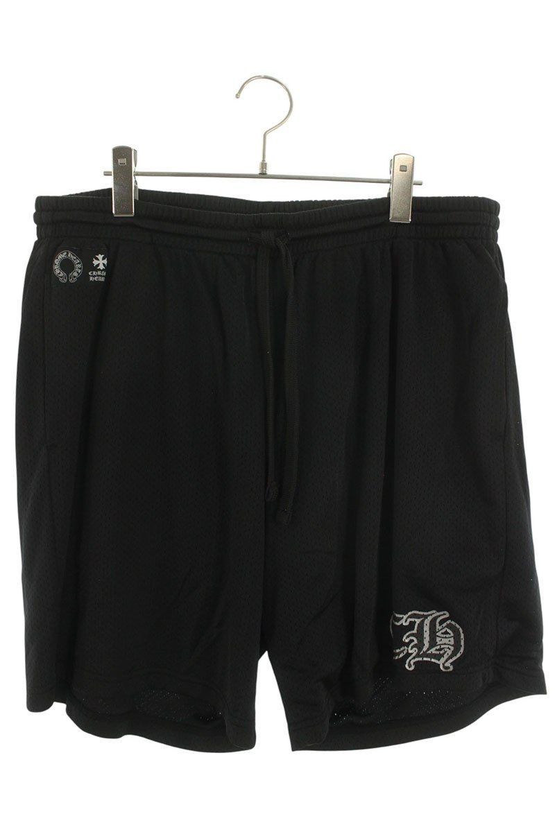 クロムハーツ MESH VARSITY SHORTS CHプリントメッシュハーフパンツ