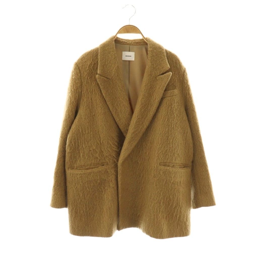 ミースロエ MIESROHE 23AW シャギーダブルブレストJK ジャケット