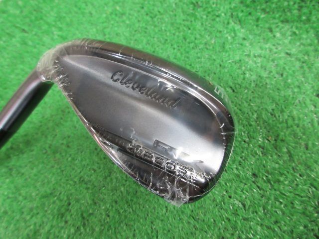 0884]レフティーウェッジ クリーブランド RTX ZIPCORE BLACK SATIN 56