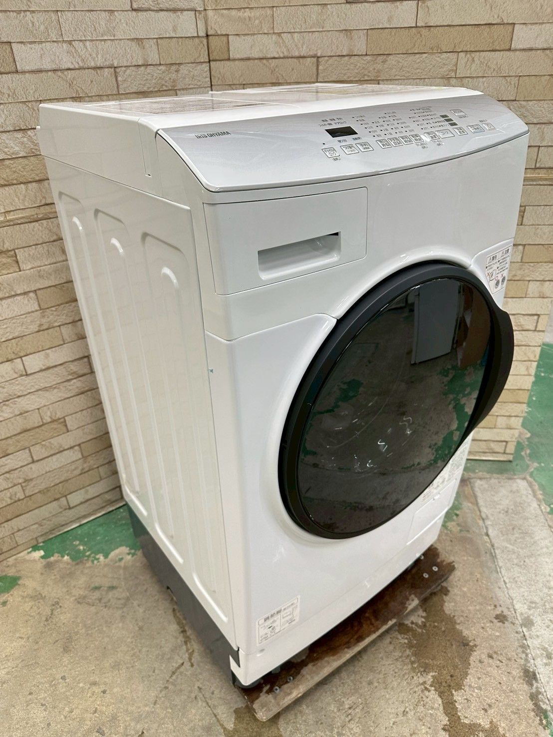 高年式 左開き 温水洗浄 節水】大阪送料無料☆3か月保障付き☆ドラム式