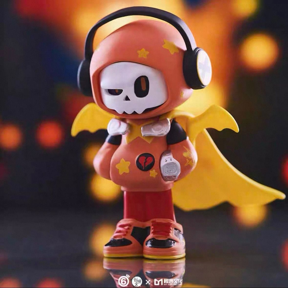 温度で色が変わる】 中国限定 MR.BONE MINI MAGIC Heat.red フィギュア