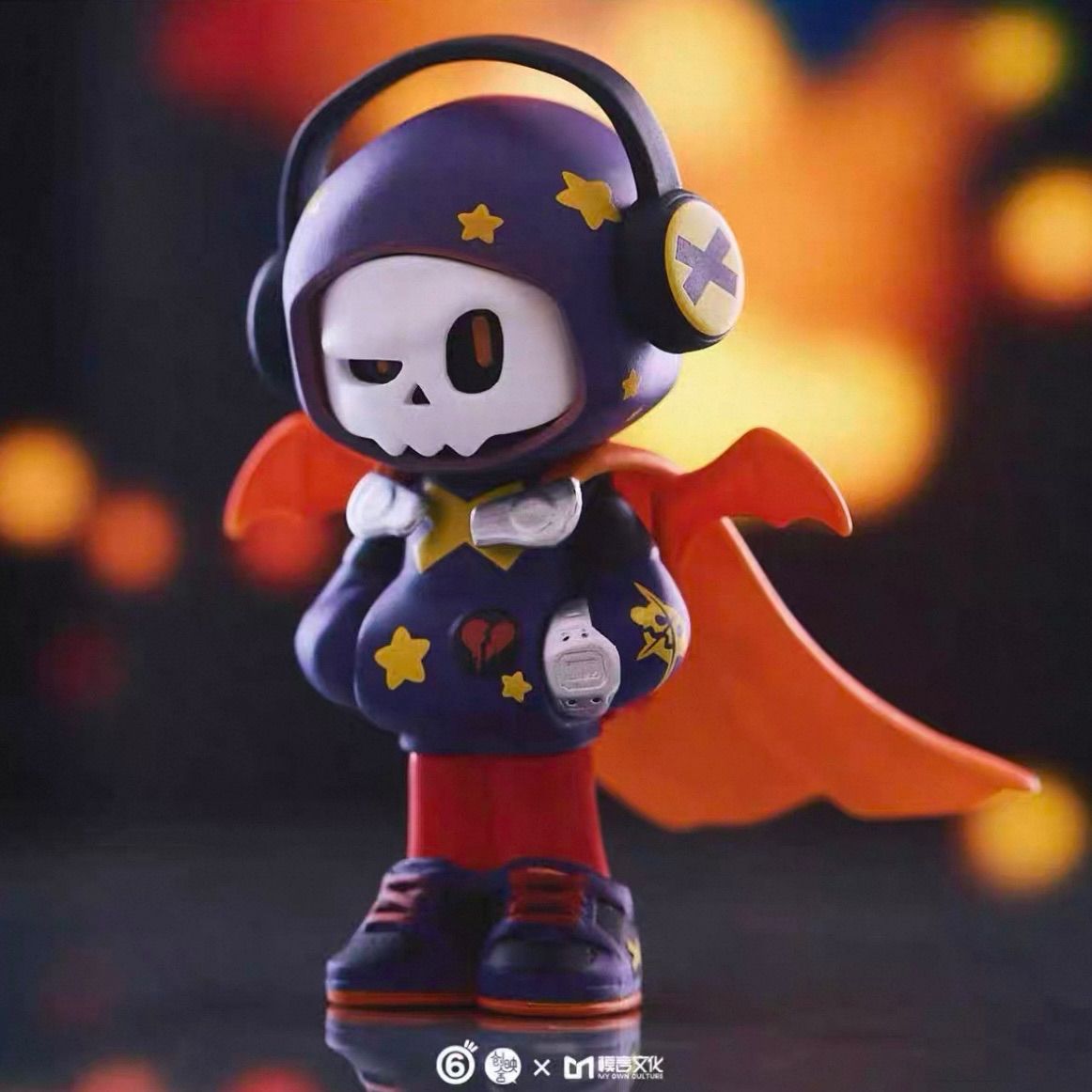 温度で色が変わる】 中国限定 MR.BONE MINI MAGIC Heat.red フィギュア
