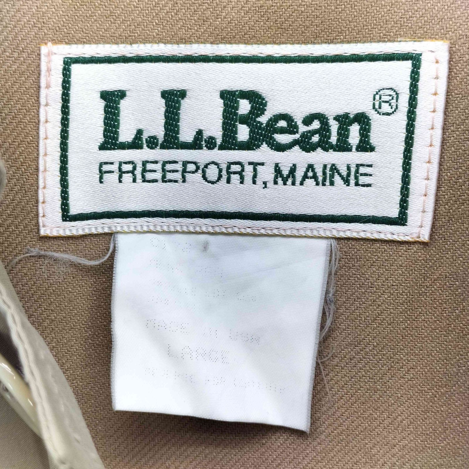エルエルビーン L.L.Bean 70-80S ライナー 付き ロング ステンカラー