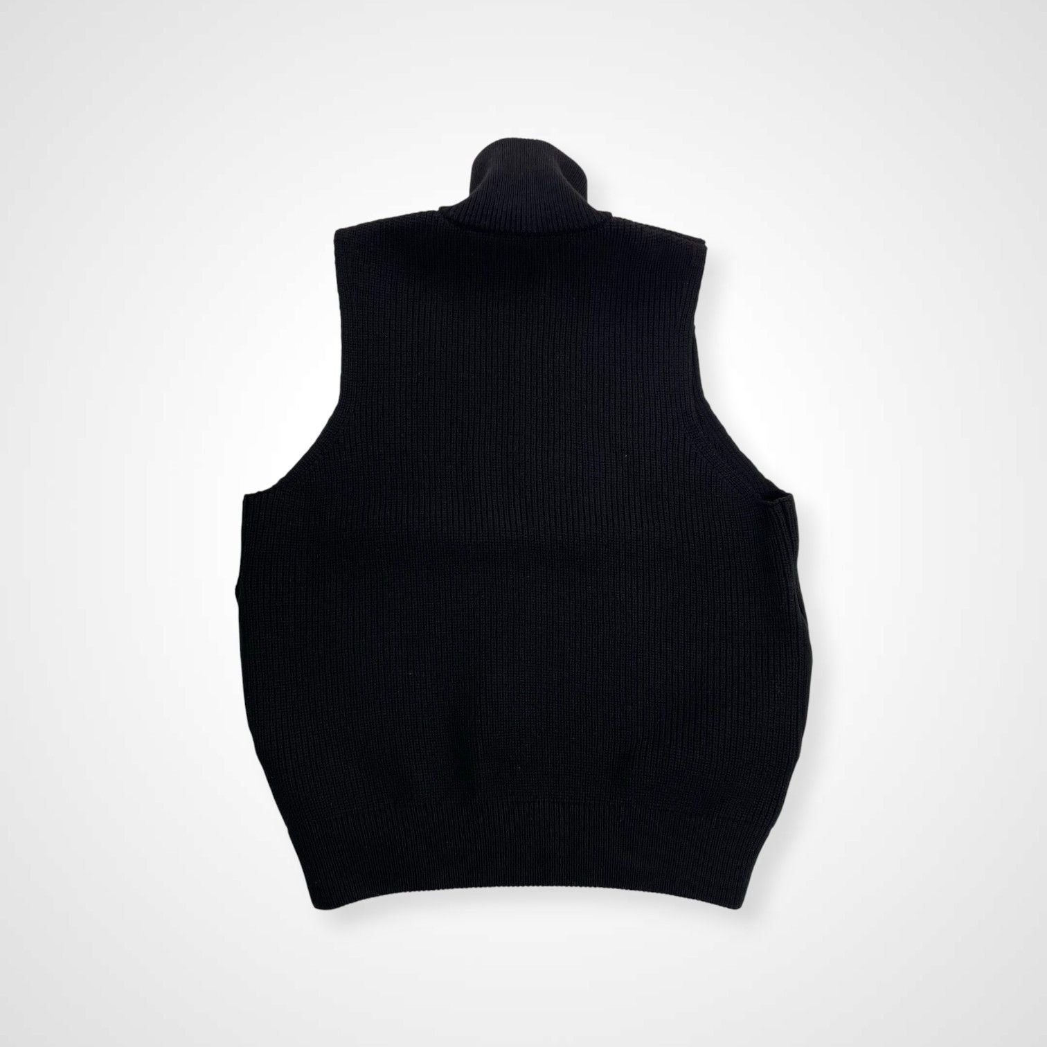 stein シュタイン / OVERSIZED DRIVERS KNIT ZIP VEST 23AW ST697 参考 