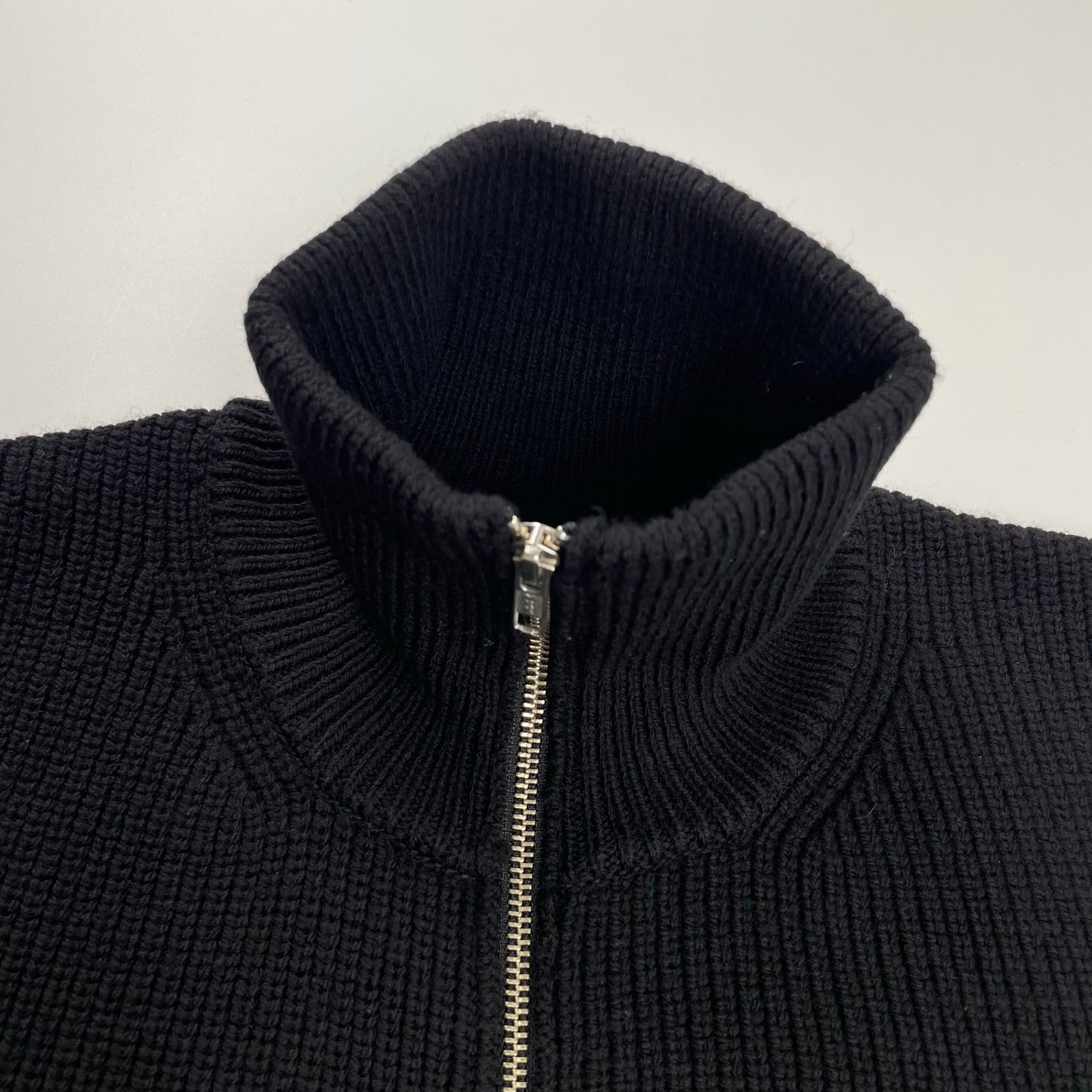 stein シュタイン / OVERSIZED DRIVERS KNIT ZIP VEST 23AW ST697 参考 