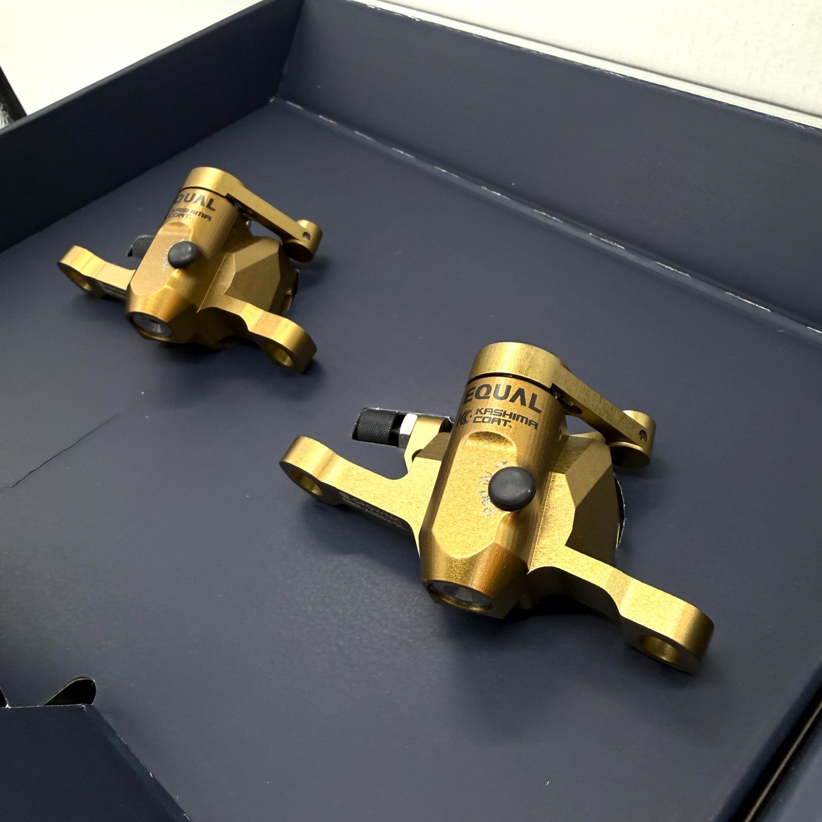 カシマコート仕様】EQUAL 機械式ディスクブレーキキャリパーセット