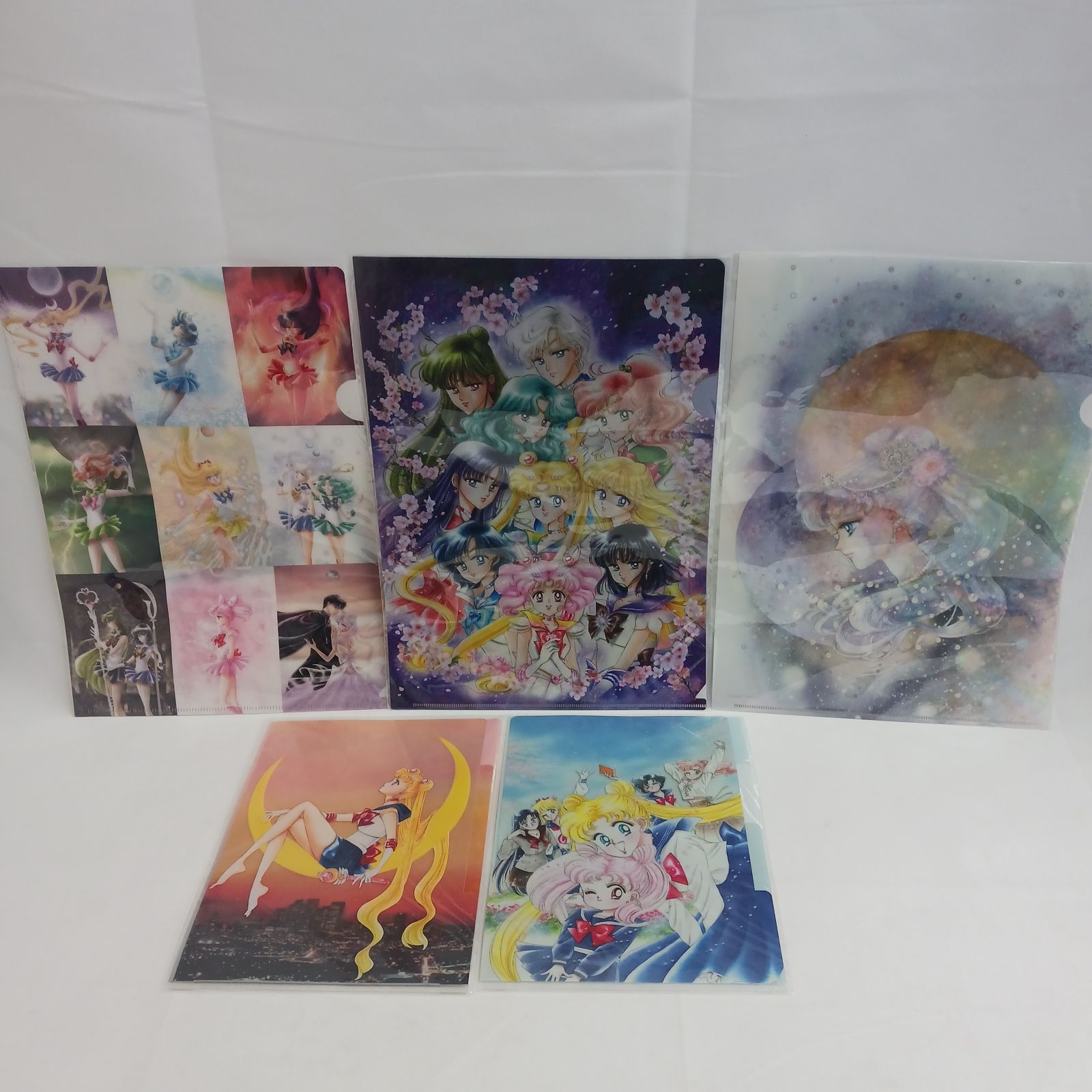 セーラームーン　ストアオリジナル　3周年記念　クリアファイル　武内直子 ストアオリジナル クリアファイル2枚セット B: 全商品｜Sailor Moon