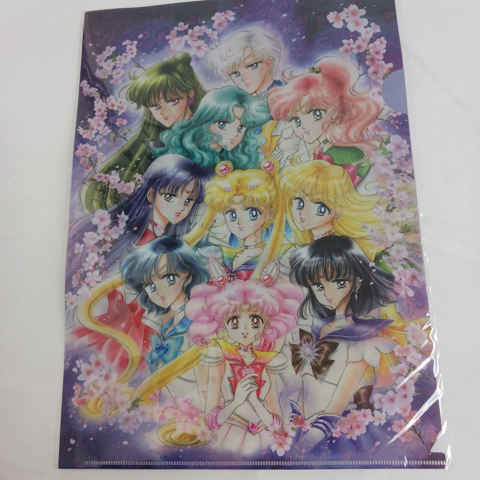 セーラームーン　AGF限定　完全版　クリアファイル　武内直子 未使用美品】美少女戦士セーラームーン展 限定クリアファイル A4 x3枚