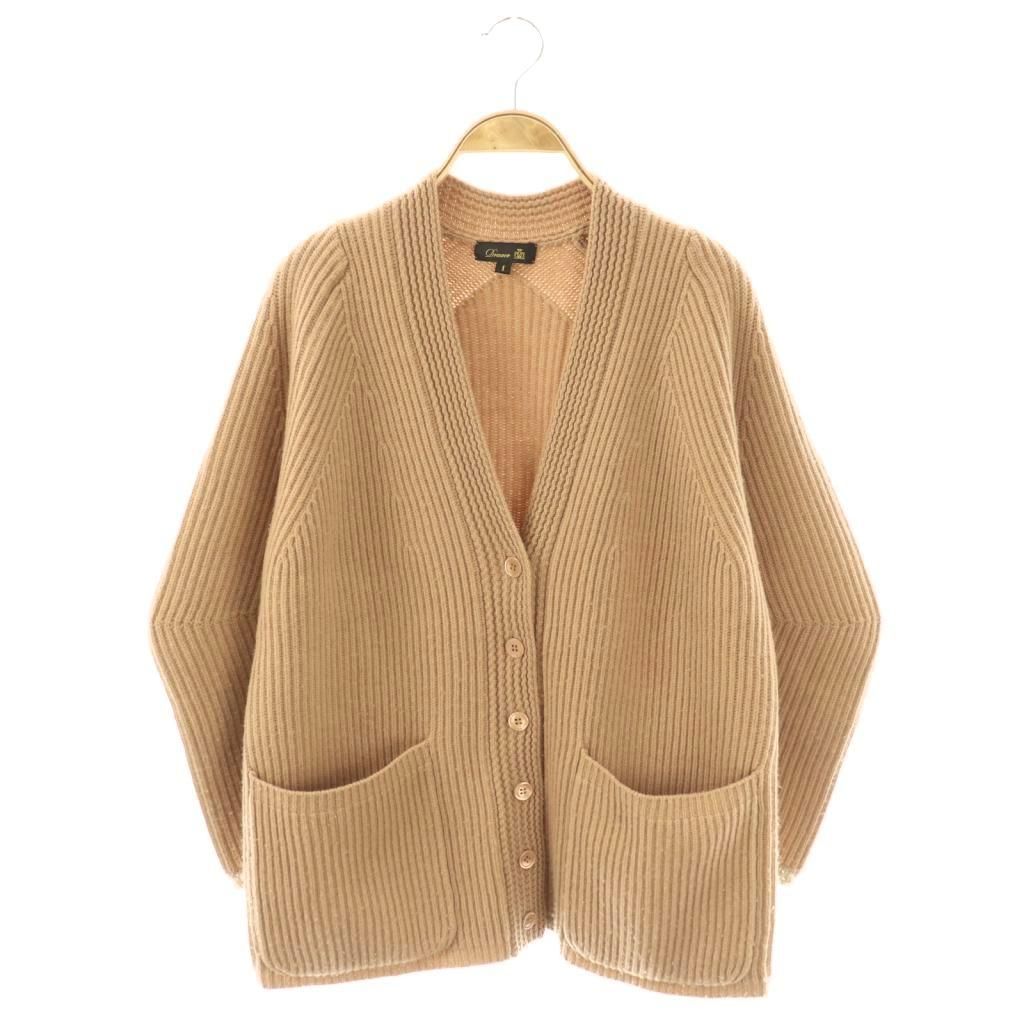 ドゥロワー カーディガン キャメル 38 Drawer - ドゥロワー