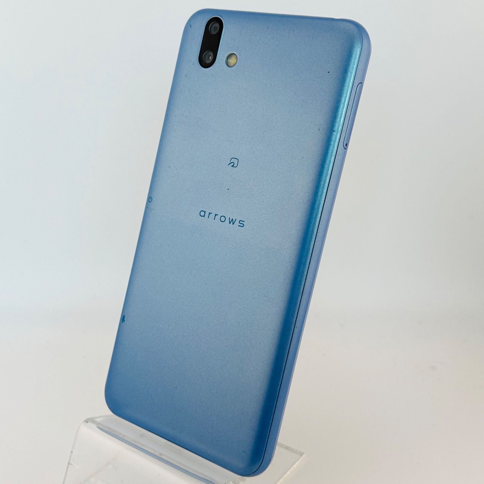 バッテリー良好 arrows U 32GB ブルー SIMフリー(simロック解除済) 白