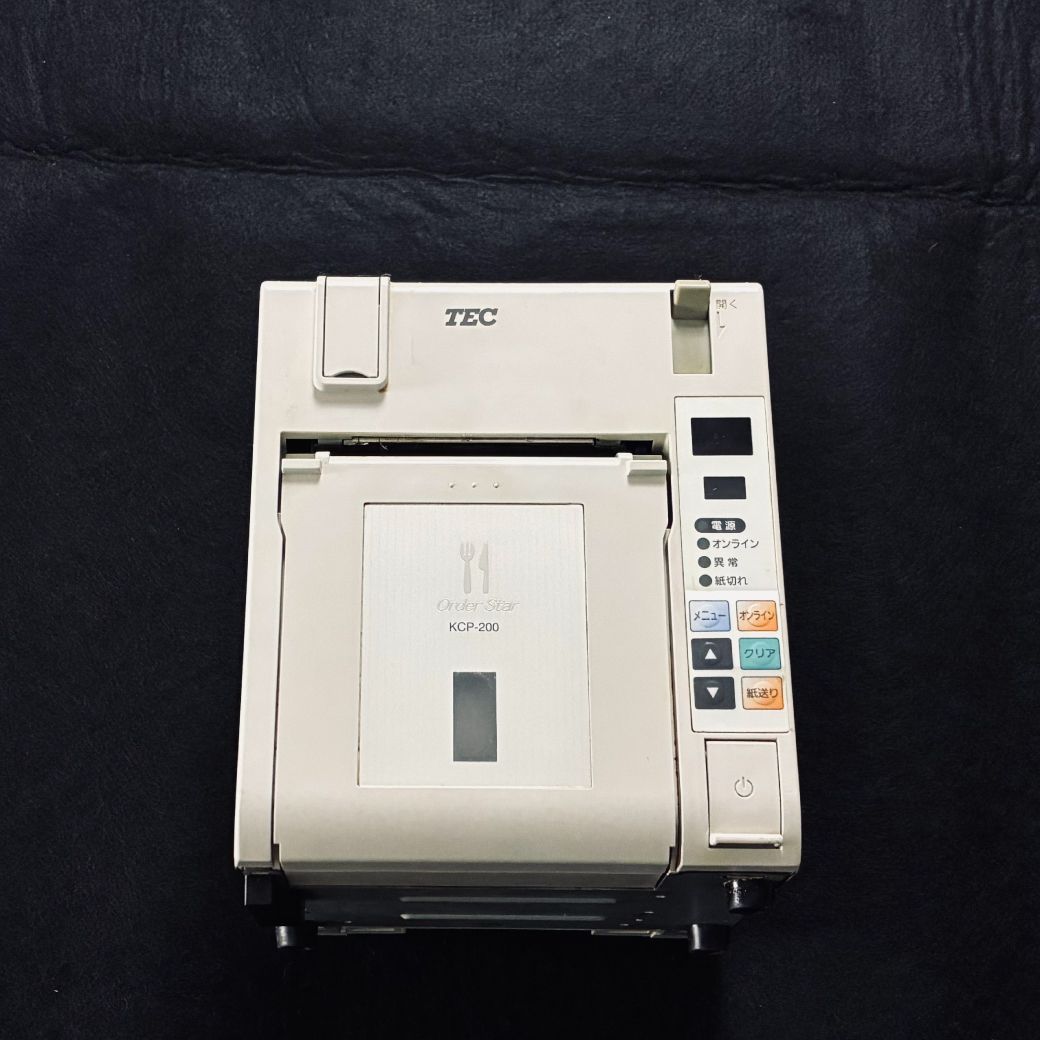 TEC キッチンプリンター KCP-200 中古 厨房プリンター 東芝テック
