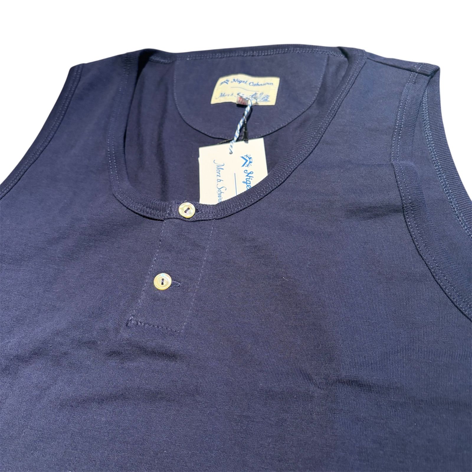 Nigel Cabourn Merz b. Schwaben タンクトップ Nigel Cabourn × Merz b