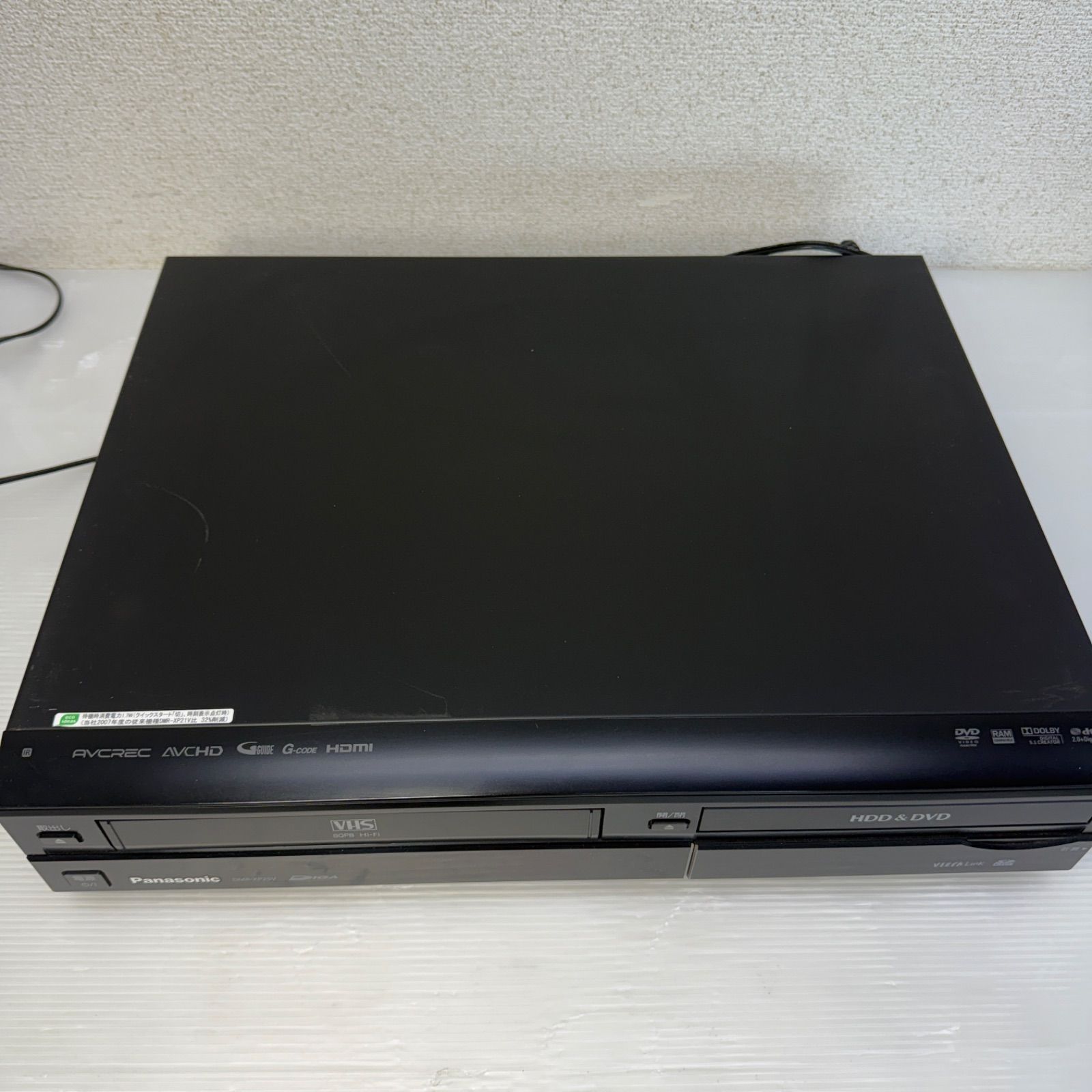 ☆Panasonic パナソニック☆DMR-XP25V 2010年製 VHS 一体型 DVD