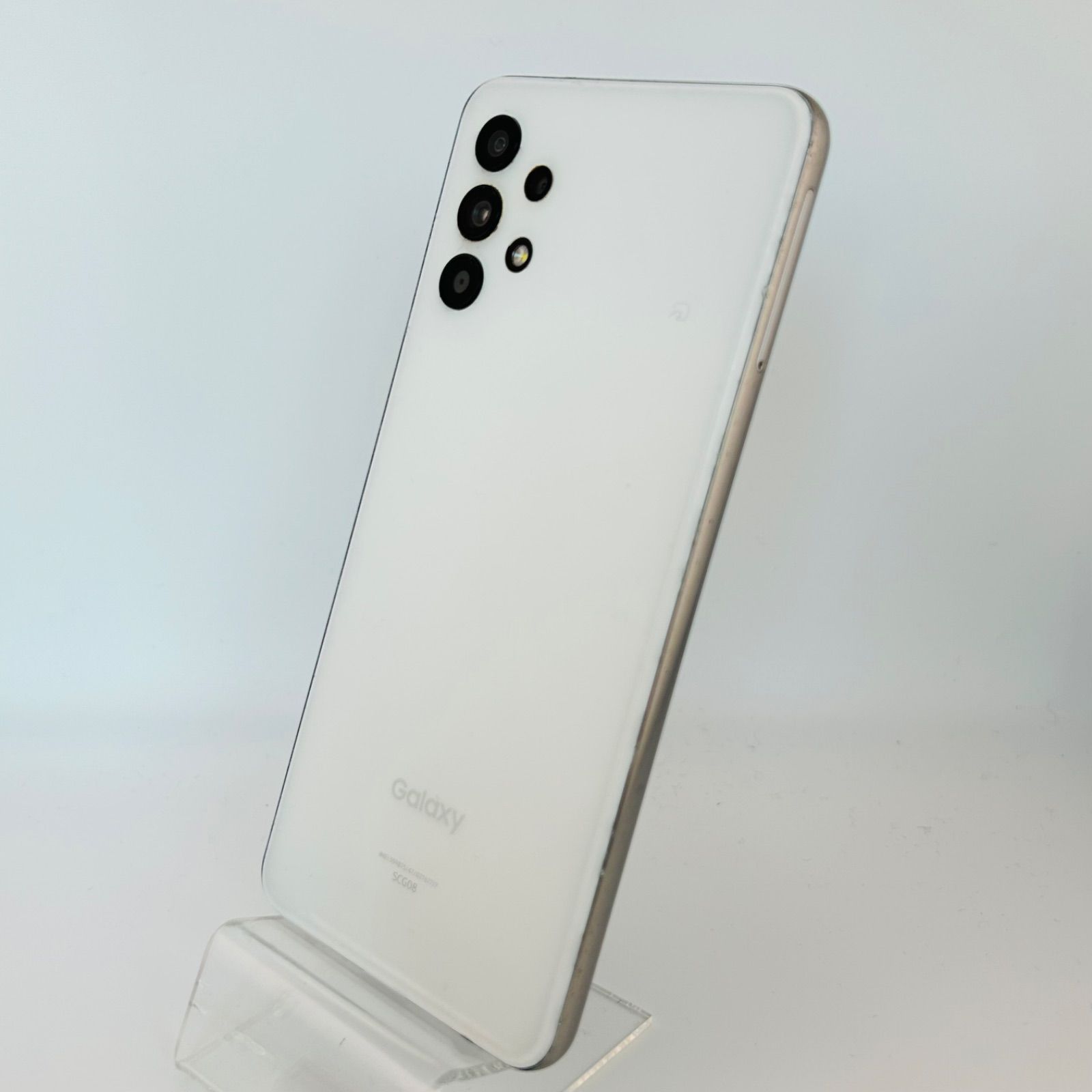 バッテリー良好 Galaxy A32 5G SCG08 64GB オーサムホワイト SIMフリー