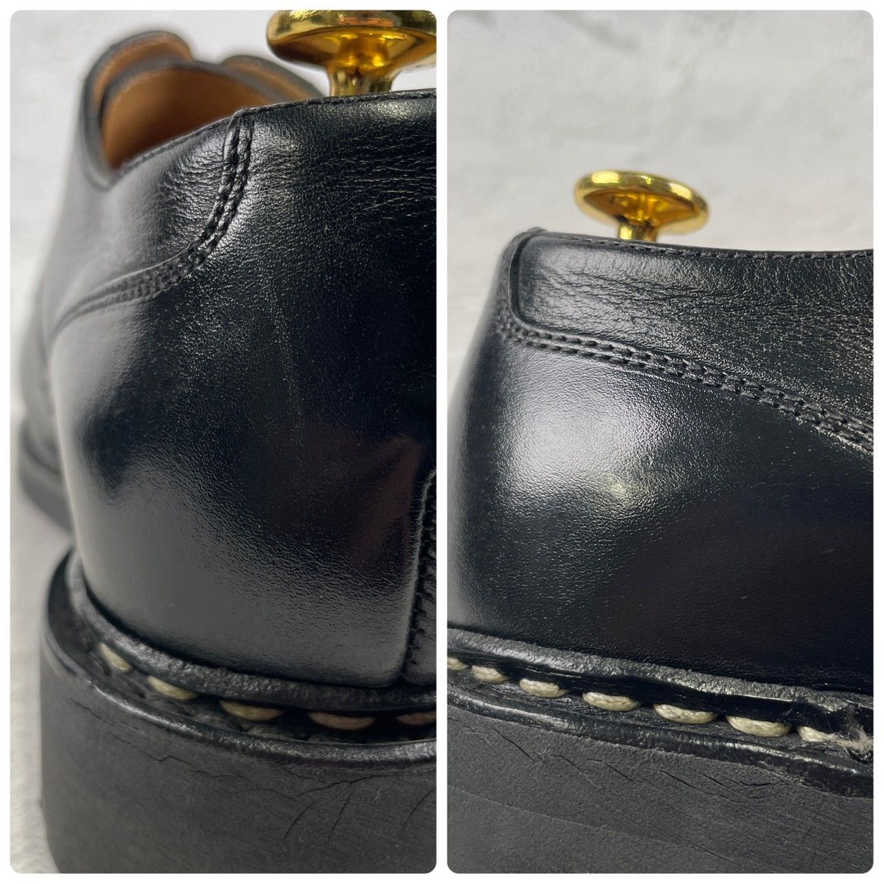 良品】Paraboot パラブーツ CHAMBORD シャンボード Uチップ 外羽根 黒 