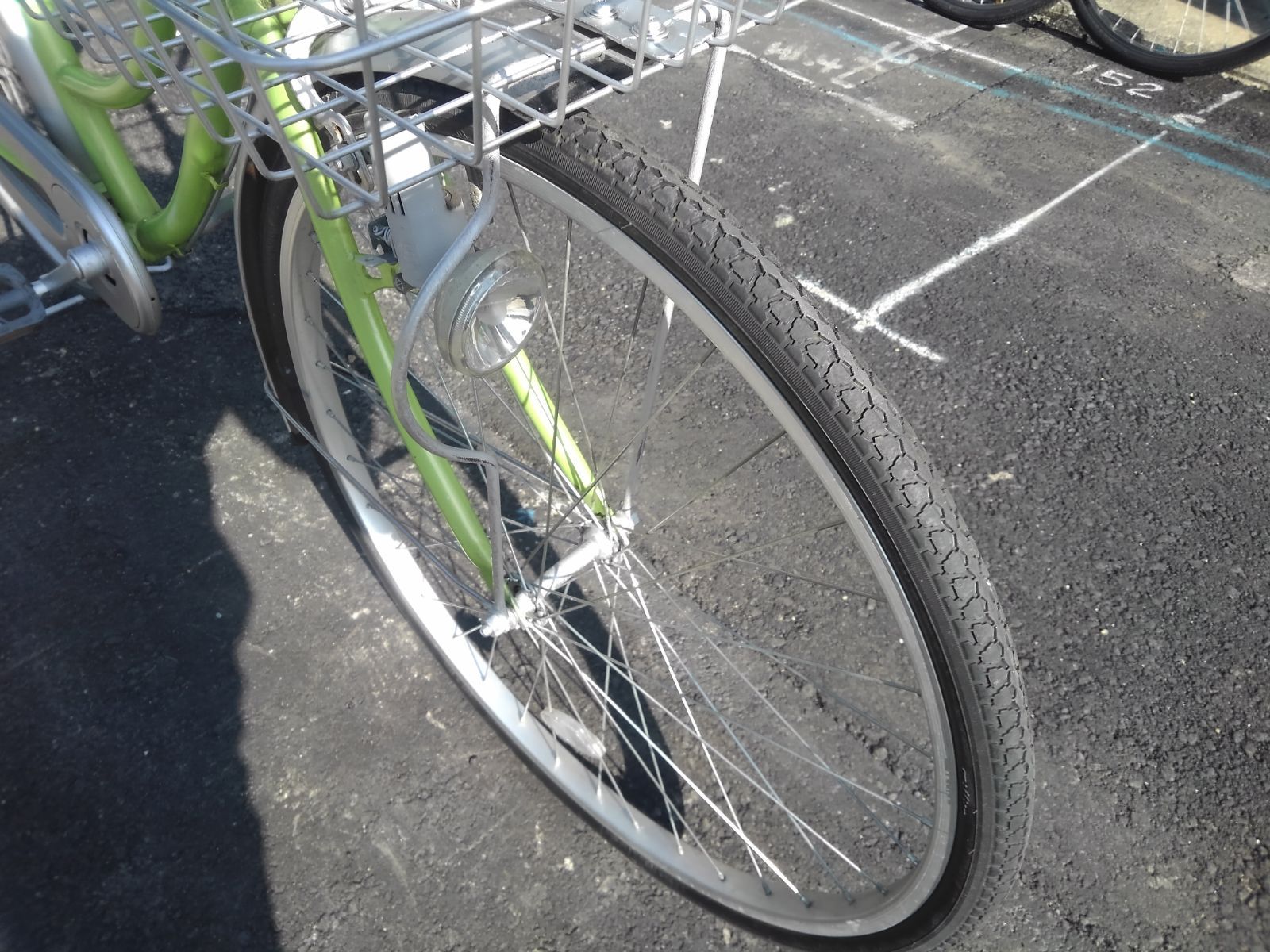 昭和レトロ 片倉シルク 軽快車 引き取り限定(ライト、ダイナモは付属致しません) 引き取り限定！(名古屋市昭和区)中古自転車3919 日本製 26インチ