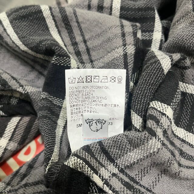 SAINT MICHAEL 24aw FRANNEL SHIRT SIZE-L SM-YS1-0000-007 セント