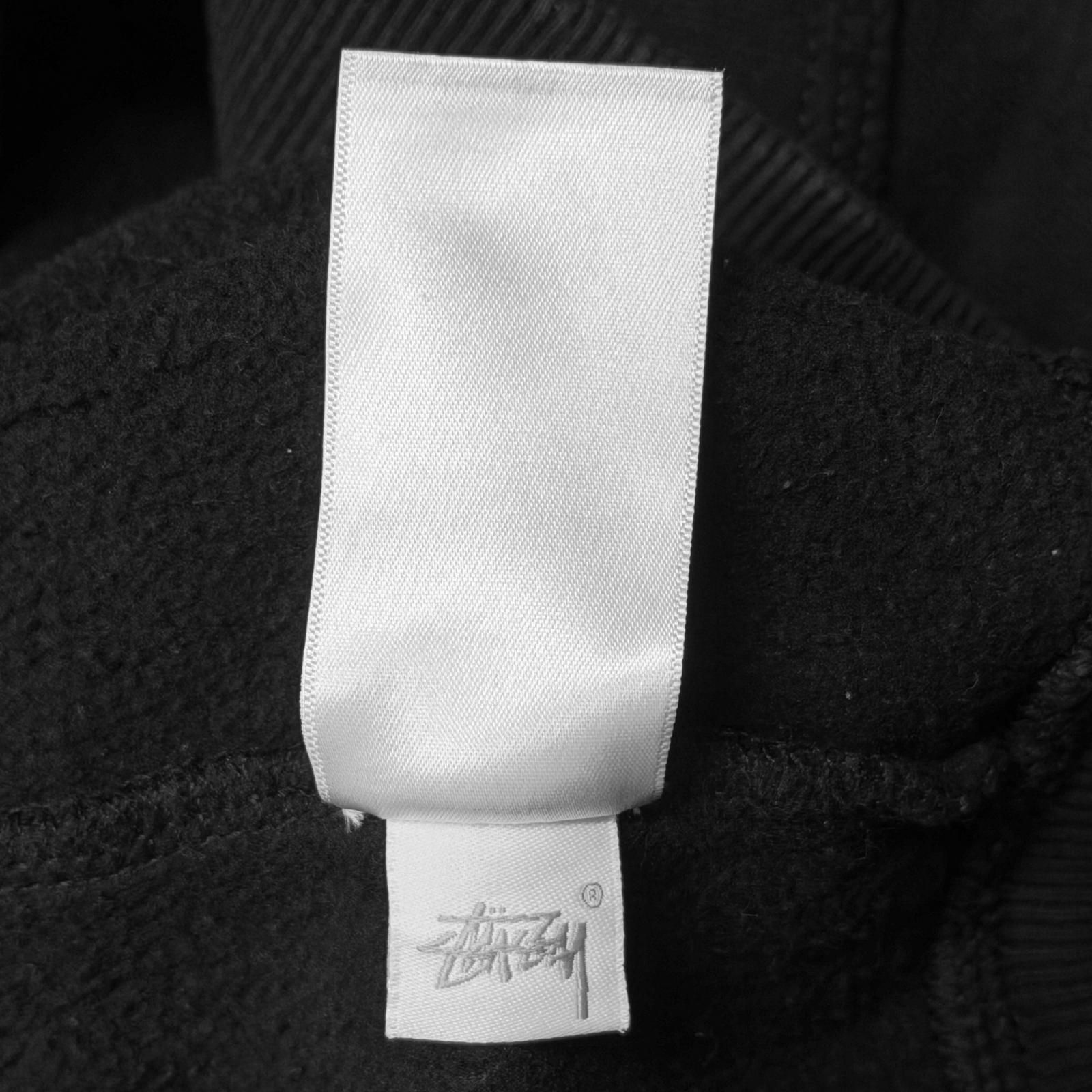 STUSSY ロゴクルーネックスウェット トレーナー ステューシー ブラック