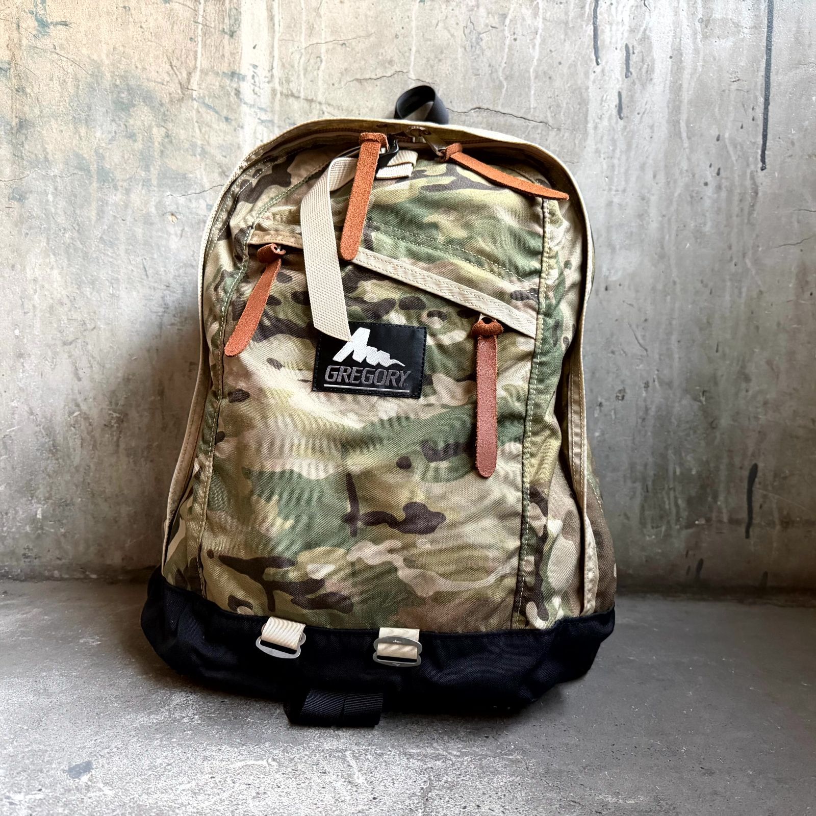 GREGORY 00s DAY PACK MULTI CAM カモ柄 旧タグ 2000s グレゴリー