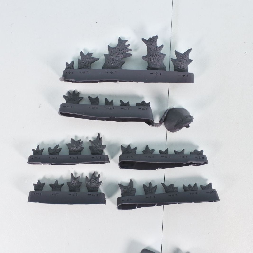 大清水44-3-0116】未組立 海洋堂 1/250 スケール ソフビキット ゴジラ