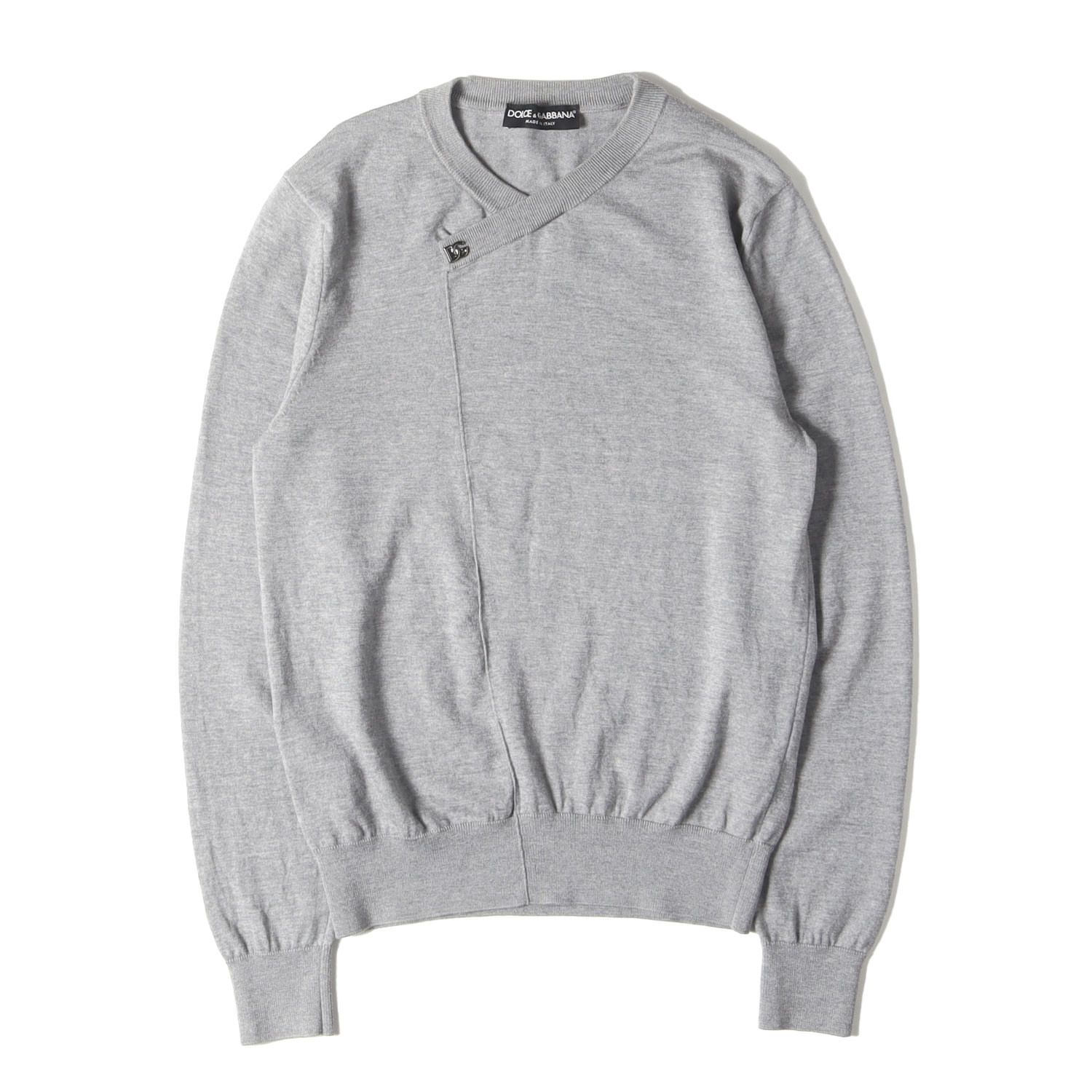 トップス Dolce & Gabbana リブニットセーター 46