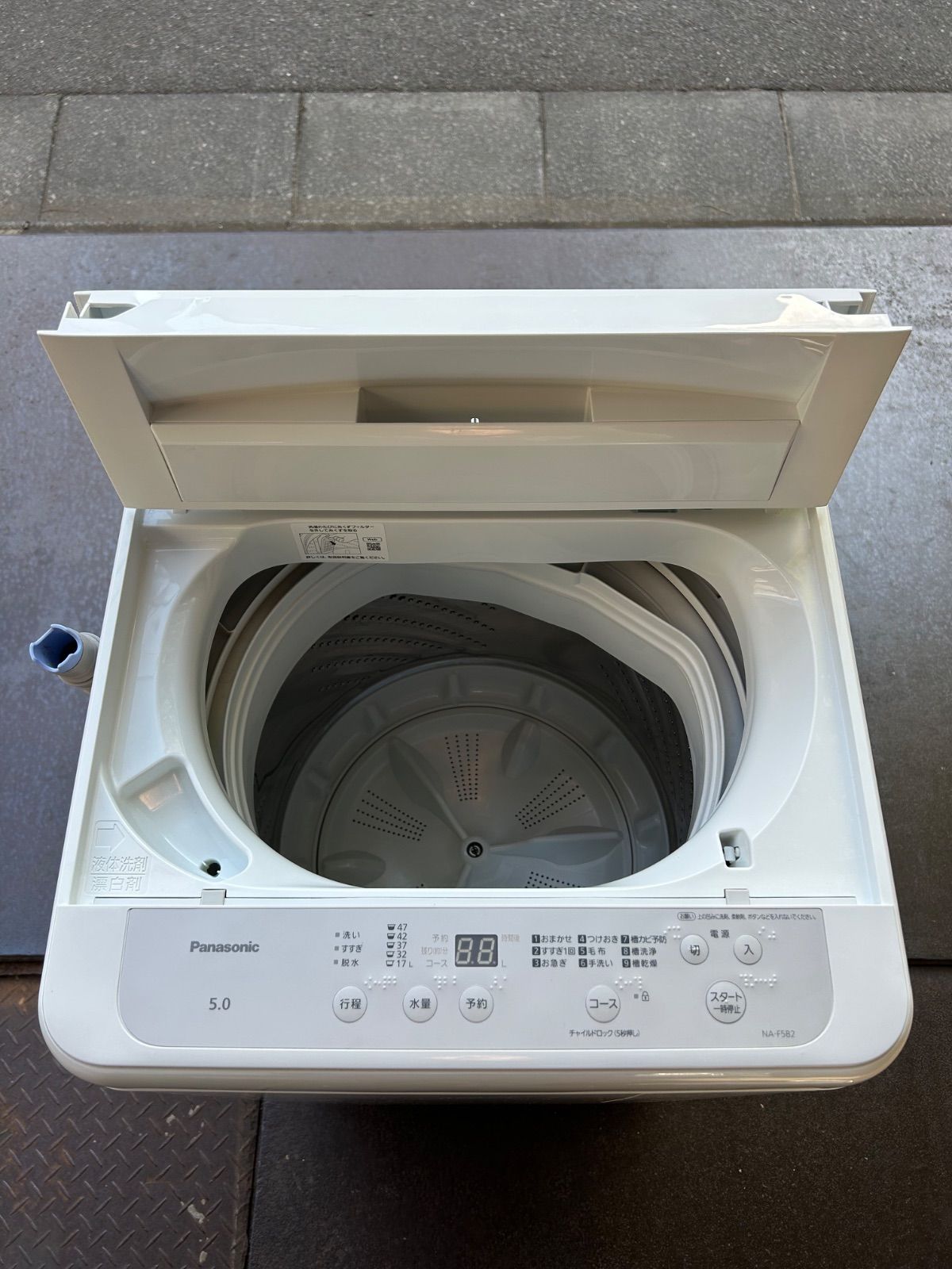 2024年製 Panasonic 全自動電気洗濯機 NA-F5B2 5.0kg - メルカリ