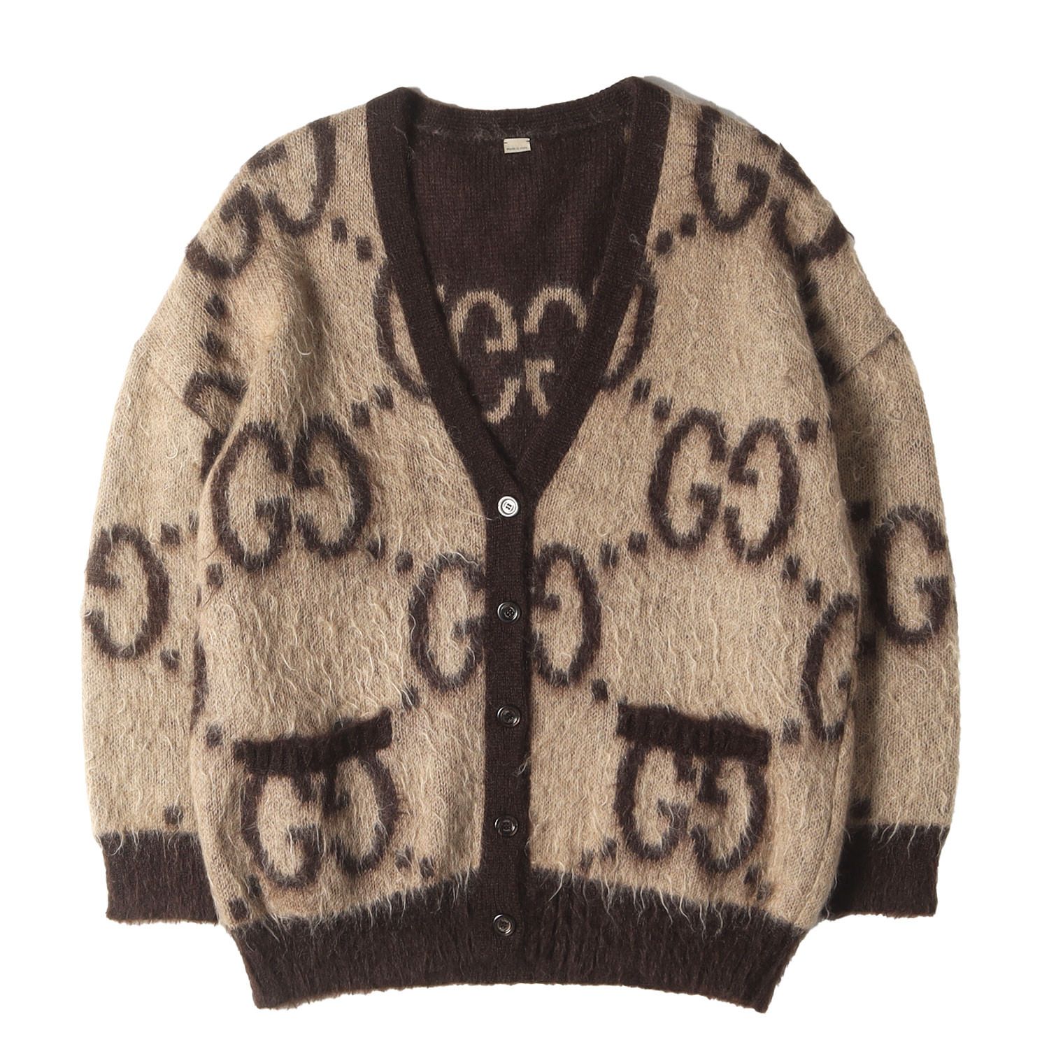 美品】GUCCI グッチ カーディガン サイズ:L / 現行モデル リバーシブル
