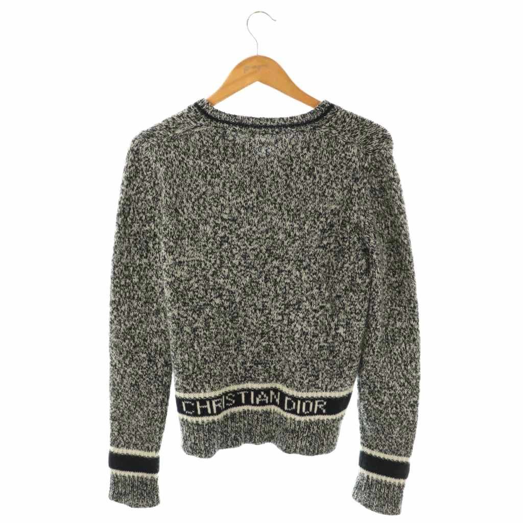 クリスチャンディオール Christian Dior ウールカシミヤVネックニット