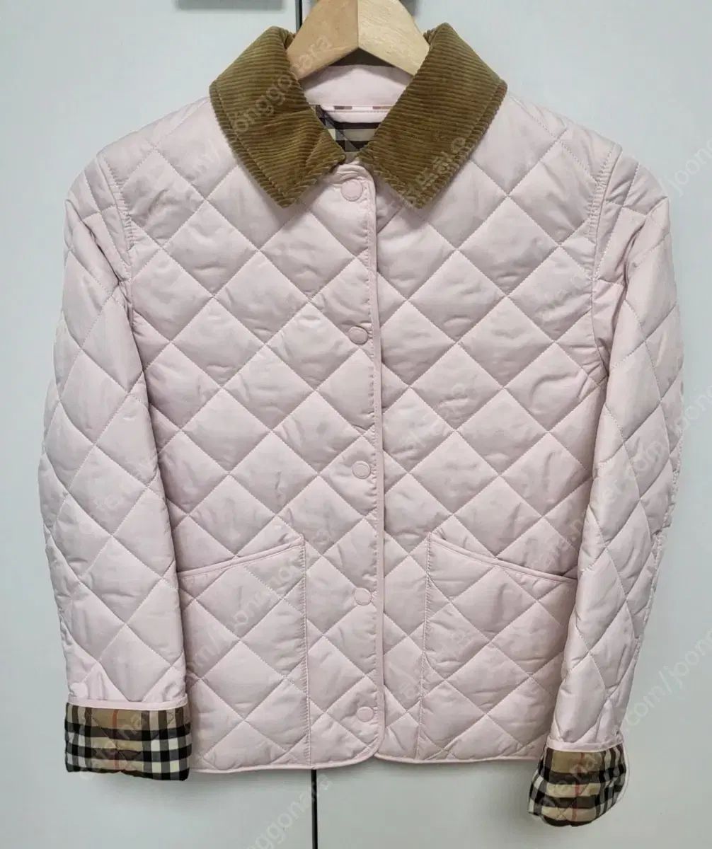 デパート正規品) バーバリー キッズ キルティング ジャケット ピンク