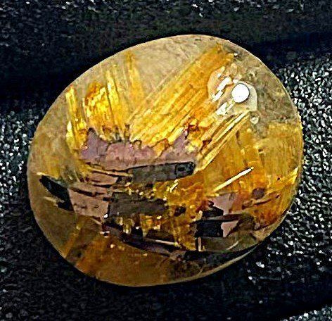 上質EU製☆ROBEAN☆定価135万円☆天然タイチンルチルクォーツ太金針