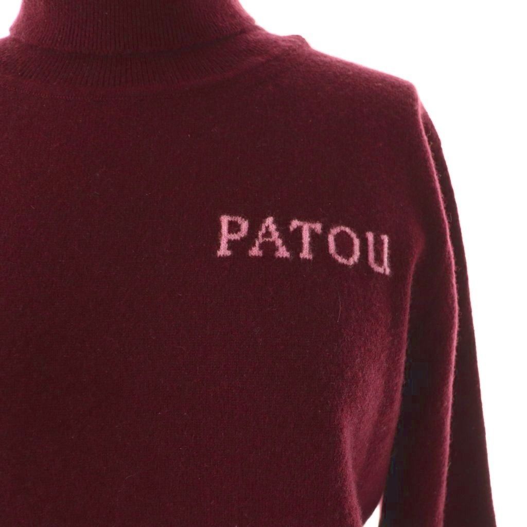 パトゥ PATOU 25AW ウールロゴタートルネックニット セーター 長袖 M  