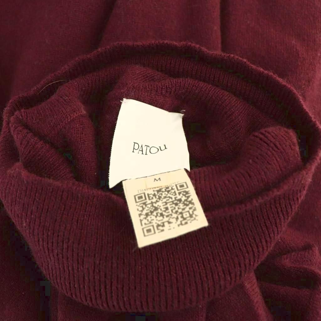 パトゥ PATOU 25AW ウールロゴタートルネックニット セーター 長袖 M  