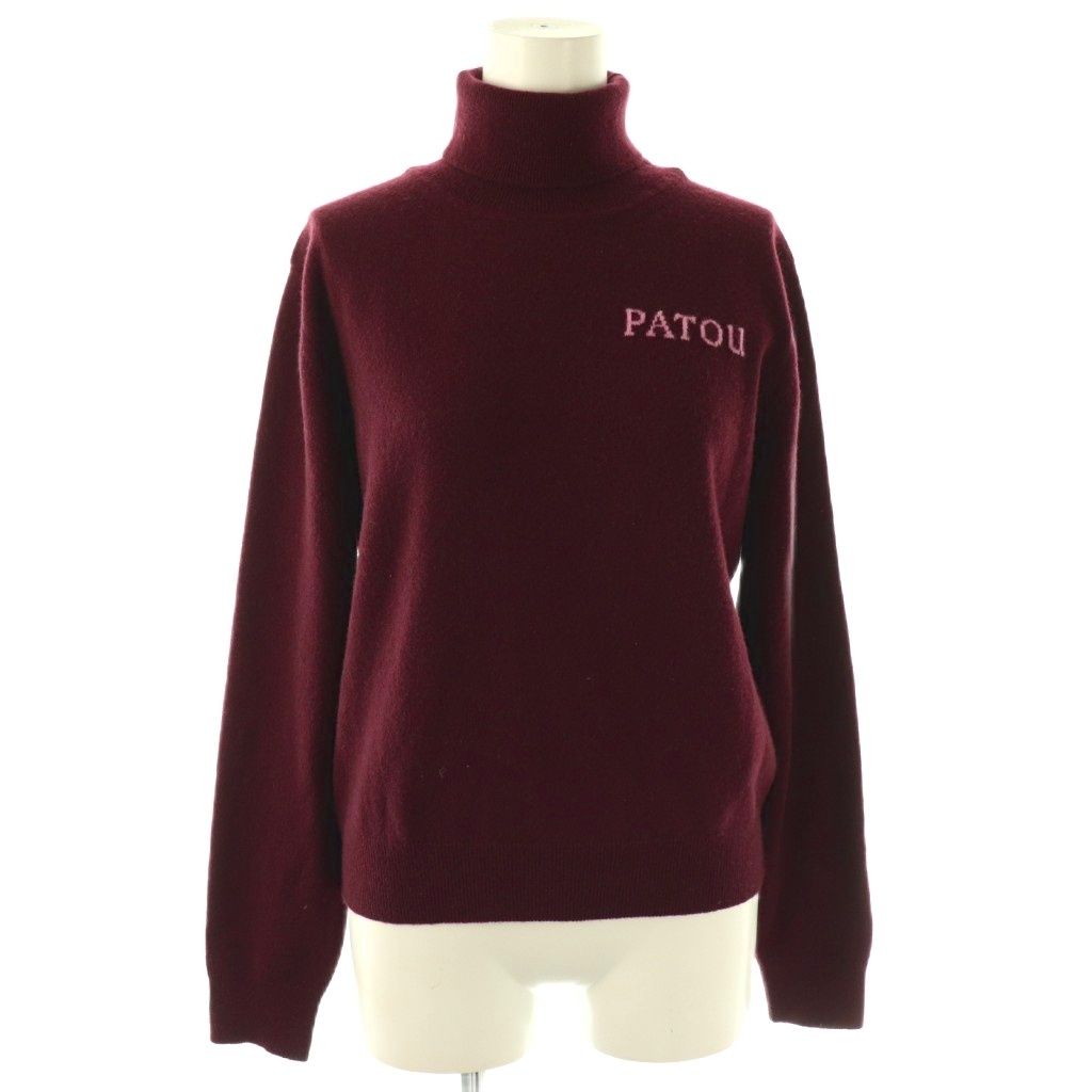パトゥ PATOU 25AW ウールロゴタートルネックニット セーター 長袖 M  
