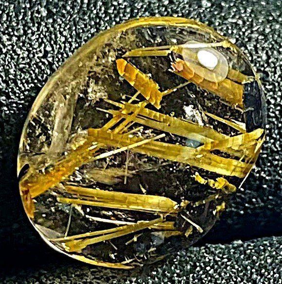 上質EU製☆ROBEAN☆定価135万円☆天然タイチンルチルクォーツ太金針