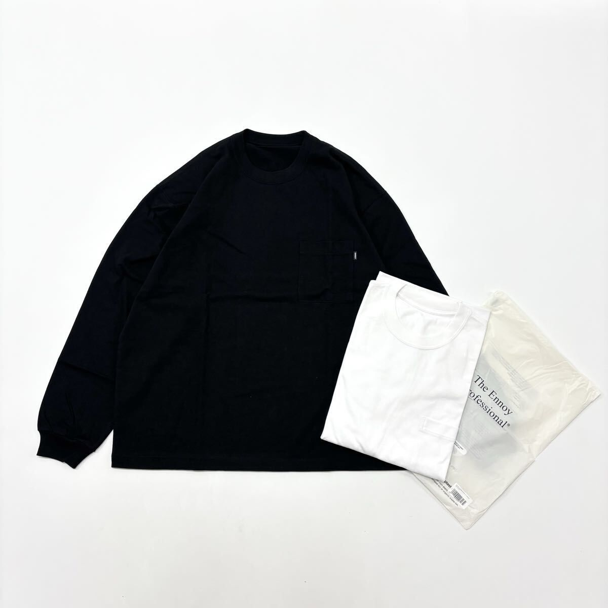 未使用 The Ennoy Professiona エンノイ POCKET 2PACK LS T-SHIRT ポケ